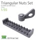 1/35 WWII German Panzer Triangular Nuts Set