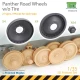 1/35 Panther Road Wheels w/o Tire Set (2 types, 4pcs for each type)