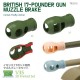 1/35 British 17-Pounder Gun Muzle Brakes