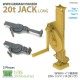1/35 20t Jack (Long) for WWII German Panzer (2pcs)