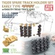 1/35 Spare Track Holder Set with Smooth Tread Track for Tiger I Early/Mid Production