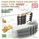 1/35 Spare Track Holder Set with Cleated Track for Tiger I Mid Production