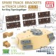 1/35 Spare Track Brackets with Track Links for King Tiger/Jagdtiger