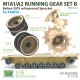 1/35 M1A1/A2 Running Gear Set B (Before 2015 with Improved Sprocket) for TAMIYA