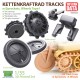 1/35 Kettenkaraftrad Tracks w/Sprockets, Wheels Type 1 for Tamiya kit #35377