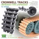 1/35 Cromwell Tracks Improved Type w/Sprocket for Tamiya kits