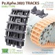 1/35 Pz.Kpfw.38(t) Tracks Early Type for DML/HobbyBoss kits