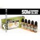 SDW Shading Colours - Skin Set (19ml x 5)