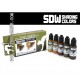 SDW Shading Colours - Classic Paint Set (19ml x 5)