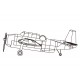 1/350 Grumman TBF Avenger (Pre-painted)