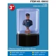 Flat Top Turntable Display (Diameter: 84mm,Height:130mm,Effective Height for Display:80mm)