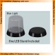 Round Top Display Case with Optional LED Base (84 x 115mm)
