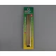 20cm Brass Pipe Set 3 (8pcs, dia: 1.1, 1.2, 1.3, 1.4mm)