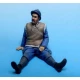 1/35 WWI French Soldier at Rest in Winter No.1 (1 figure)