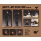 1/35 Soviet Army T-54/55 Tank Crew 1950s (2 Figures & 1 Bust)