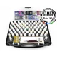 Acrylic Model Colour Paint Set - 72 Military Colours + 3 Brushes + Case