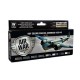 Model Air Acrylic Paint Set - RAF Colours Coastal Command 1939-1945 (8 x 17ml)