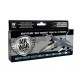Model Air Acrylic Paint Set - USAF Colours "Gray Schemes" from 70's to present (8 x 17ml)