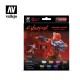 Acrylic Paint Set - Cyberpunk Red Combat Zone Nemo (8 x 17 ml/0.57 fl oz w/Figure)