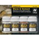 Pigments Set - Stone and Cement (4x 30ml)