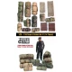 1/16 Universal/Generic Tarp Rolls &amp; Crates #1 (14pcs)
