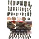 1/48 Tents, Tarps & Crates #3 (27 pieces, 5 Crates & 22 Rolls)