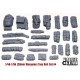 1/48, 1/56 (28mm Wargame) Tarps &amp; Crates #4 (26pcs)