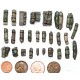 1/56 (28mm Scale) Wargame Stowage Set - Tents, Tarps & Crates #3 (27pcs)