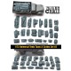 1/72 Universal Tents, Tarps & Crates Set #3 (24 pieces)