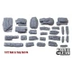 1/72 Tents, Tarps & Crates #4 (25pcs)