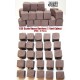 1/35 Hesco Barriers 1 Yard Cubes (25pcs)