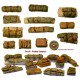 1/35 Universal / Generic Tents & Tarps Set (12pcs) #9
