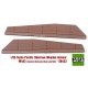 1/35 Sherman M4A3 Wood Panel Armour & Concrete Set #3