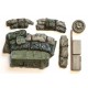 1/35 Sherman Engine Deck & Stowage Set #4 (5 pieces, road wheel Not Included)