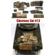 1/35 WWII Sherman Engine Deck & Stowage Set #13 (8pcs)