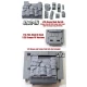 1/35 StuG III F8 Stowage Set #6 for Dragon Hulls w/Engine Vent Caps kits