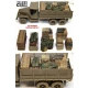 1/35 WWII US Half 2.5ton Allied Cargo Truck Loads Set #1 (8pcs)
