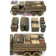 1/35 WWII US Half 2.5ton Allied Cargo Truck Loads Set #2 (4pcs)