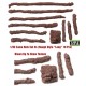 1/35 Camouflage Nets Stowage Set #4 (Rough Style, 10pcs, Longest Roll: 15.24cm long)