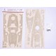 1/350 German Battleship Bismarck Wooden Deck for Tamiya kit #78013