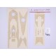 1/350 HMS Repulse Battle Cruiser Wooden Deck for Trumpeter kit #05312