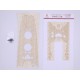 1/350 Japanese Battleship Yamato Wooden Deck for Tamiya kit #78030