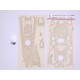 1/350 German Battleship "Tirpitz" Wooden Deck for Tamiya kit #78015
