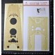 1/350 Japanese Battleship Musashi Wooden Deck for Tamiya kits #78031