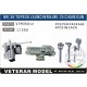 1/350 Modern US MK-36 Torpedo Launcher & Mk-38 Chain Gun