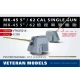 1/350 US MK 45 5inch / 62 Caliber Single Naval Gun (2pcs)