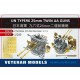 1/200 IJN Type 96 25mm Twin AA Guns (4pcs)