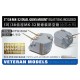 1/350 5"/38 Mk.32 Dual Guns Mount (Blast Bag Included) (5pcs w/20 barrels)