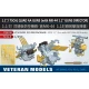 1/350 1.1"/75cal Quad AA Guns with MK-44 1.1" Guns Director