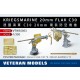 1/350 WWII Kriegsmarine 20mm Flak C30